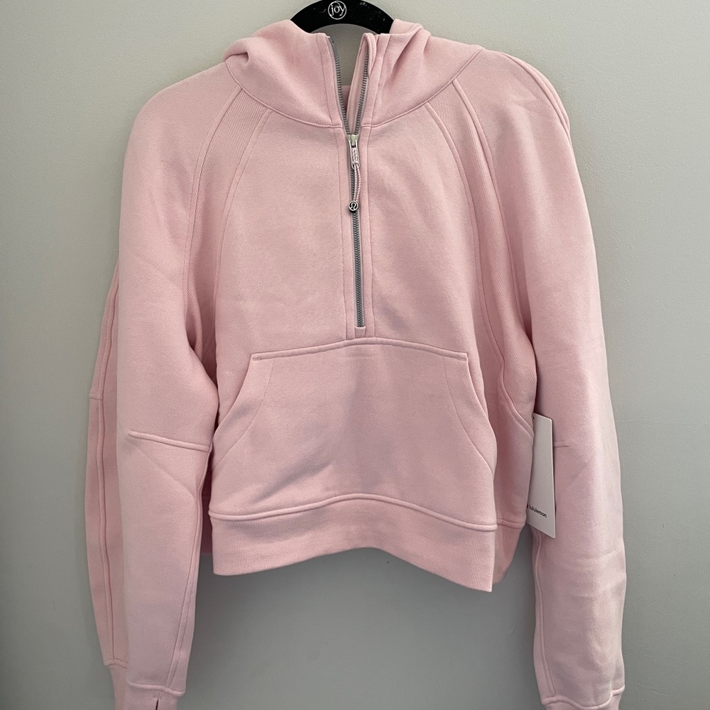 Lululemon Scuba Half Zip Flush Pink